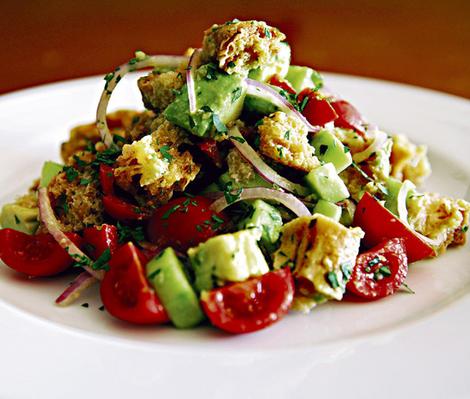 Perfect Super Bowl Food-Avocado salad Avocado salad